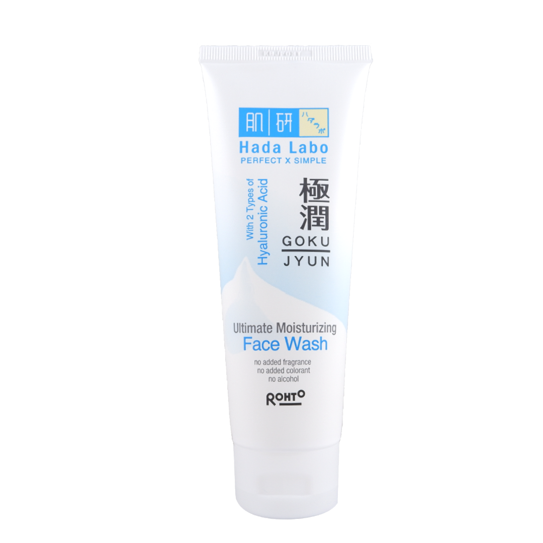 manfaat hada labo gokujyun ultimate moisturizing face wash