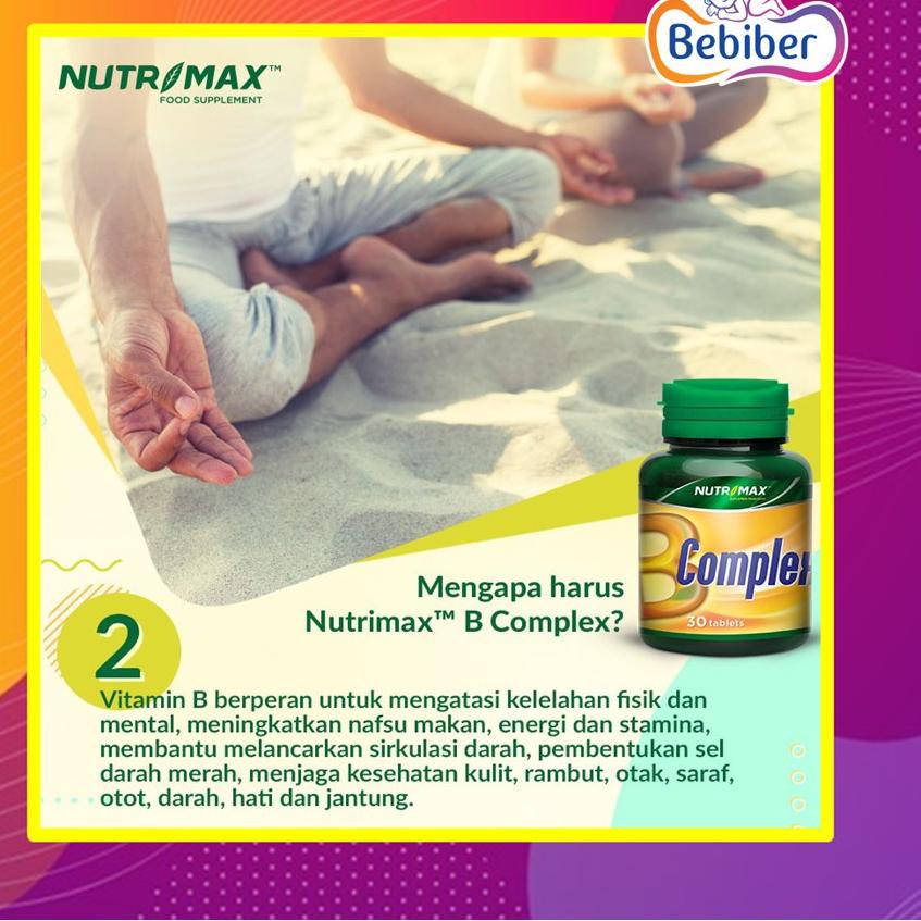 manfaat nutrimax b complex