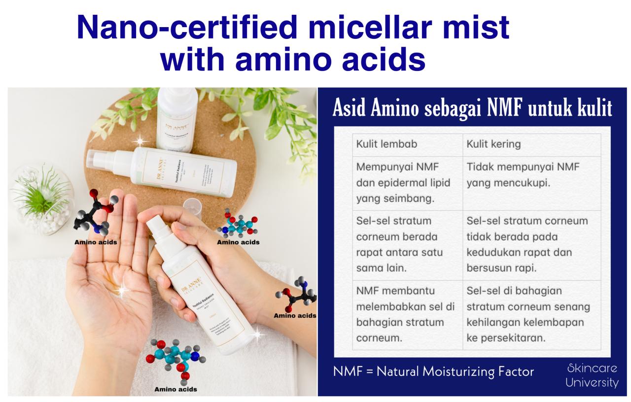 manfaat amino acid untuk wajah terbaru