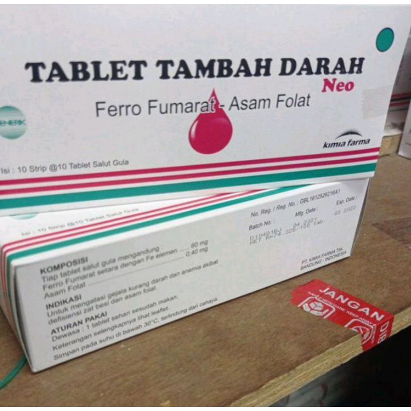 manfaat tablet tambah darah neo