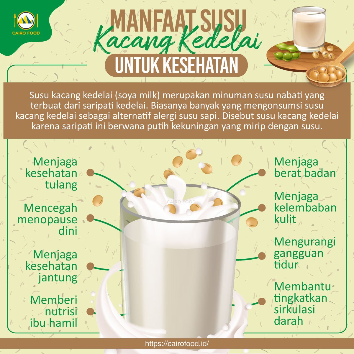 manfaat susu kedelai untuk wanita