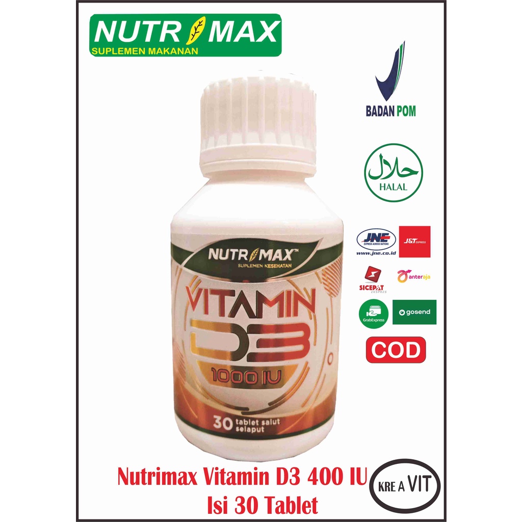 manfaat nutrimax vitamin d3 1000 iu terbaru