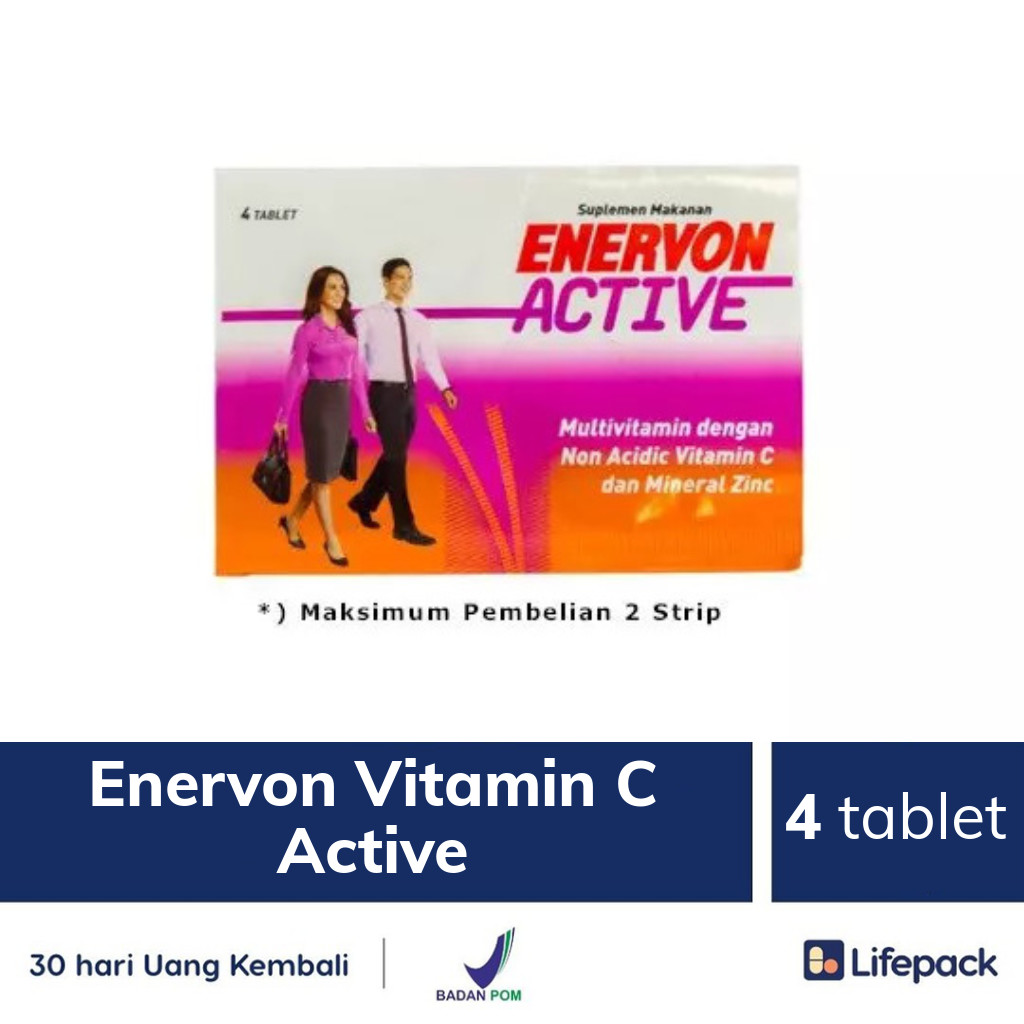 enervon vitamin suplemen manfaat penuh penting nutrisi kaya tubuh dikonsumsi baik bantu imun malam pagi jaga tokopedia