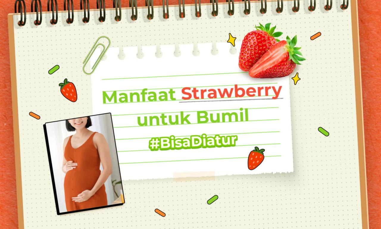 manfaat buah stroberi untuk ibu hamil terbaru