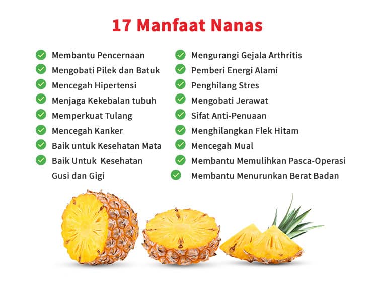 manfaat nanas madu untuk wanita terbaru