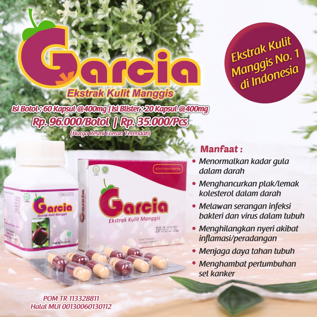 bukalapak kulit ekstrak manfaat manggis garcia herbal