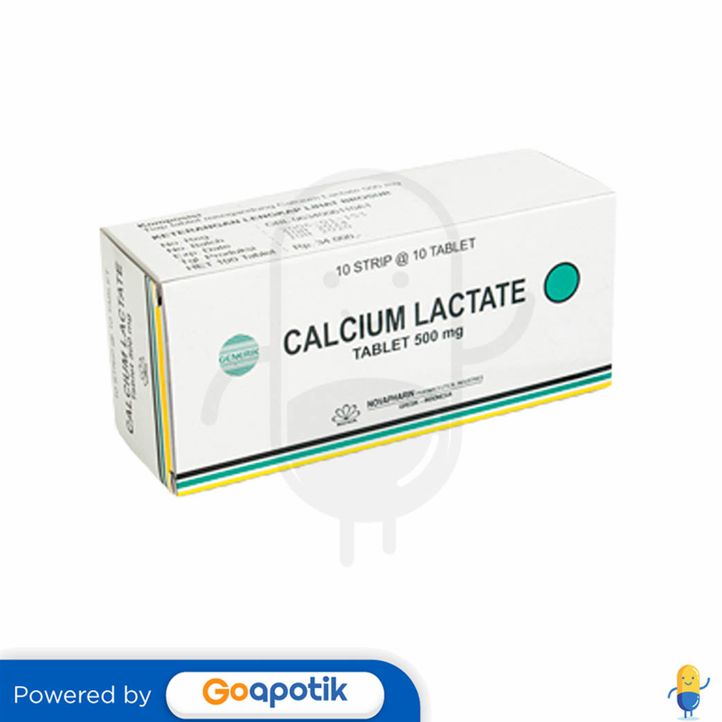 manfaat calcium lactate 500 mg untuk ibu hamil