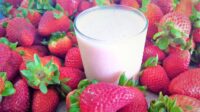 manfaat susu strawberry bagi wanita