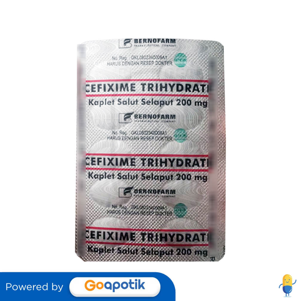 manfaat cefixime trihydrate 200 mg