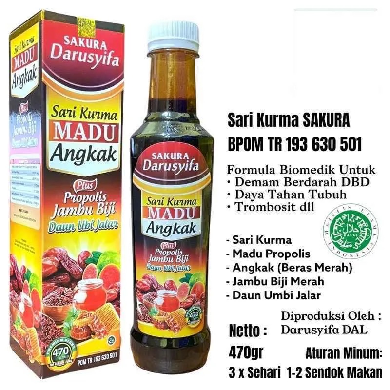 manfaat sari kurma madu