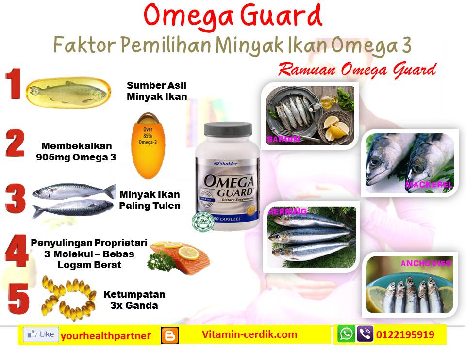 manfaat omega 3 untuk wanita