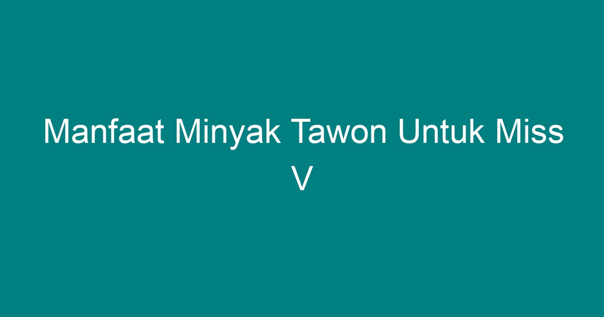 tawon minyak manfaat