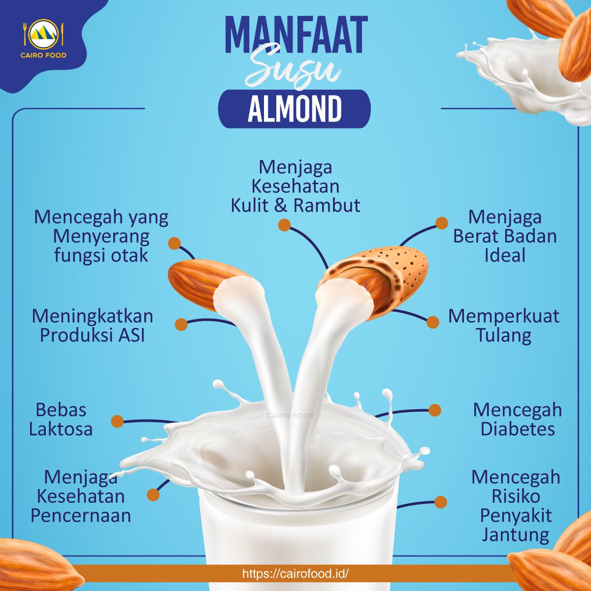 susu manfaat infografis