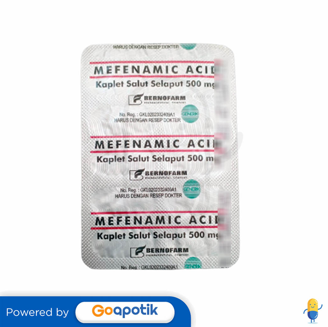 acid mefenamic tablets 500mg pain period treatments