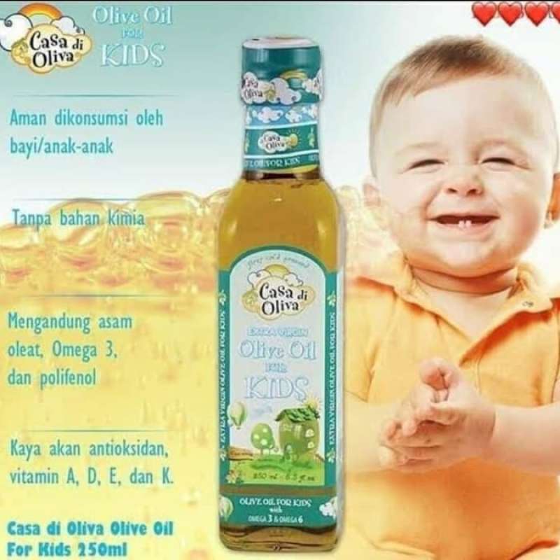 minyak zaitun bayi bagus olive virgin manfaat memasak mpasi