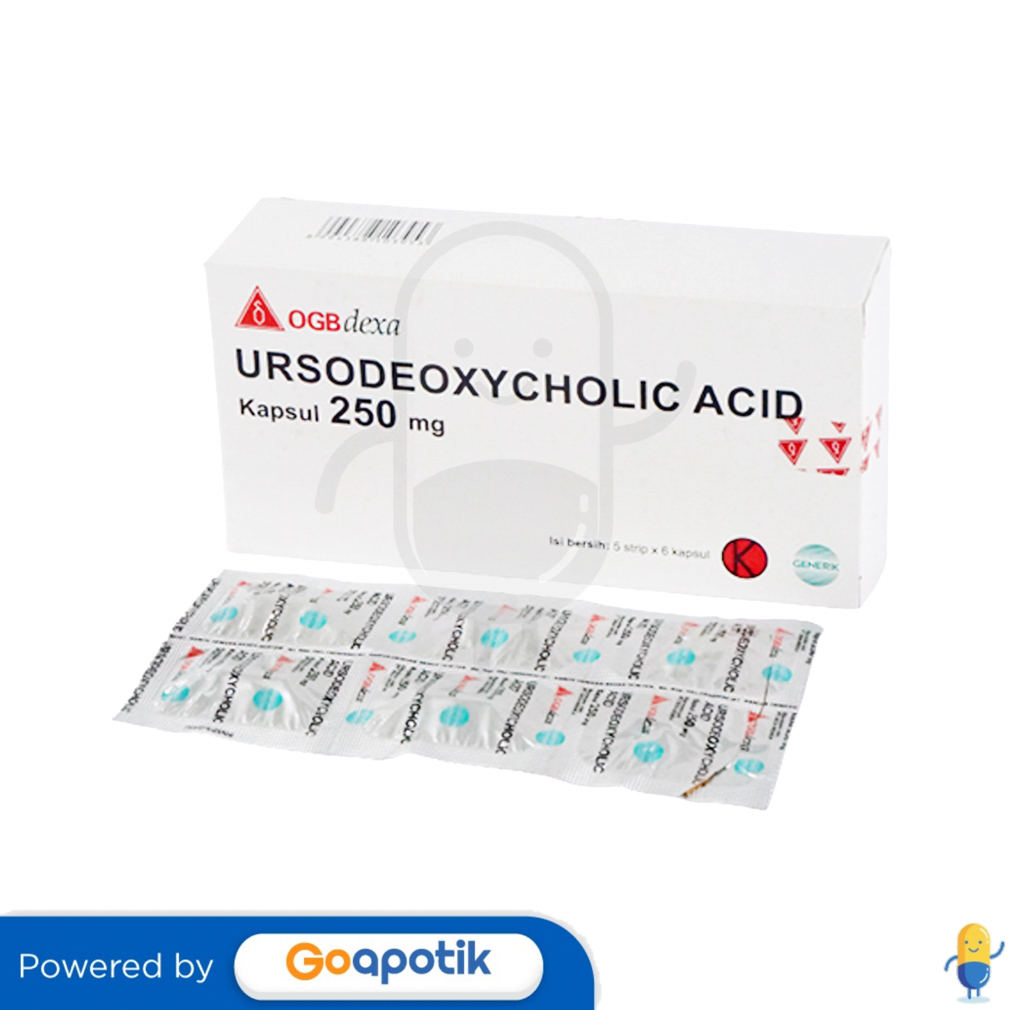 manfaat ursodeoxycholic acid kapsul 250 mg terbaru