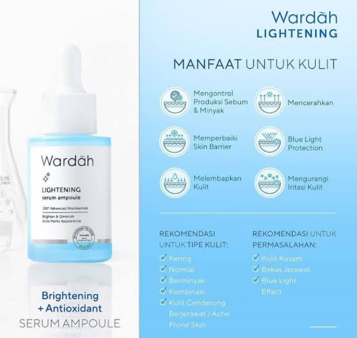 manfaat serum wardah lightening terbaru