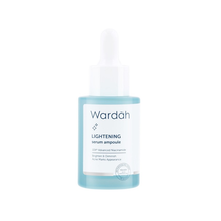 wardah serum lightening wajah berjerawat kosmetik kulit bagus cantik